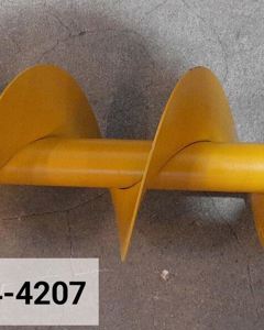 Worm gear pair d135 2.00m right for SE25/40 yellow M&M